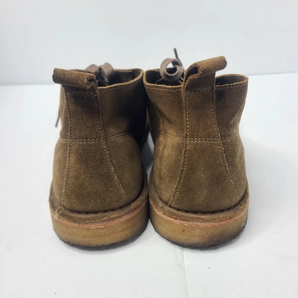 Rhodes Footwear Felix Suede Chukka Boots Crepe Sole Made in Italy Men's Size 11